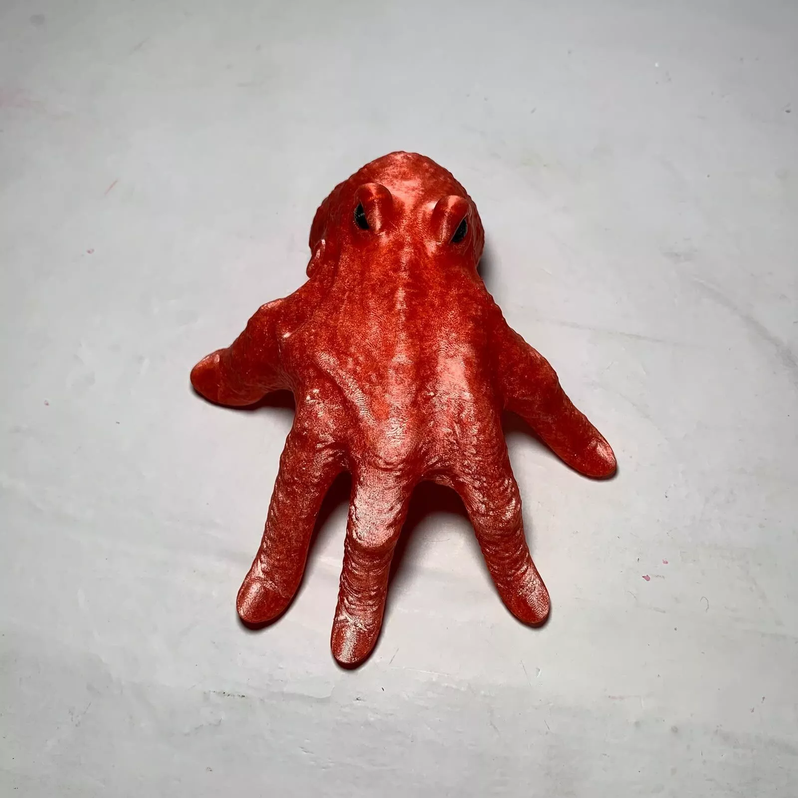 Octopus-Shaped Hand - mutant sculpture 3D print model