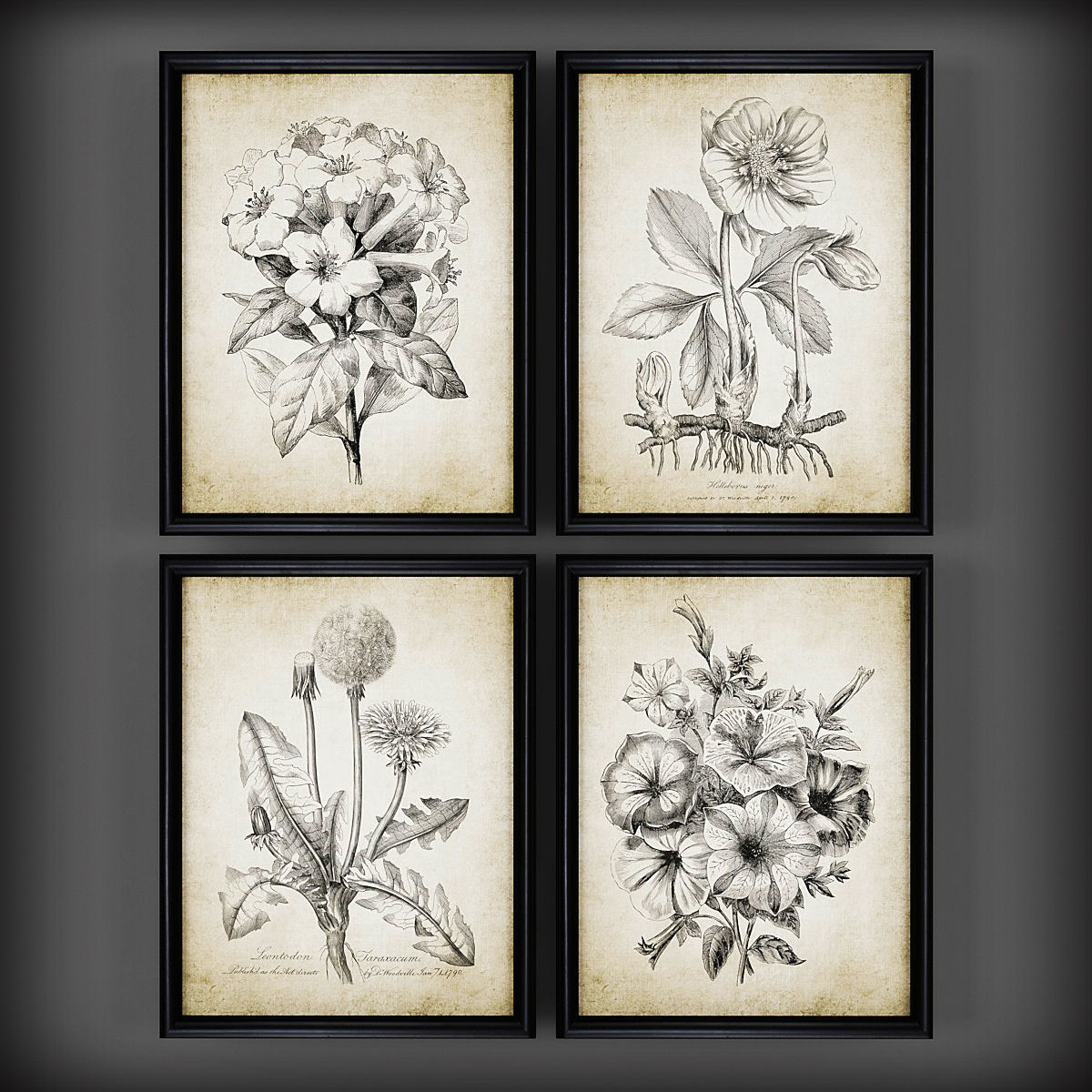 Picture Frames Low-poly 3D model_1