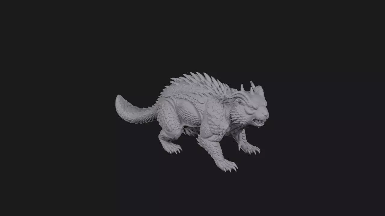 Stoneburrow Marmot 3D print model
