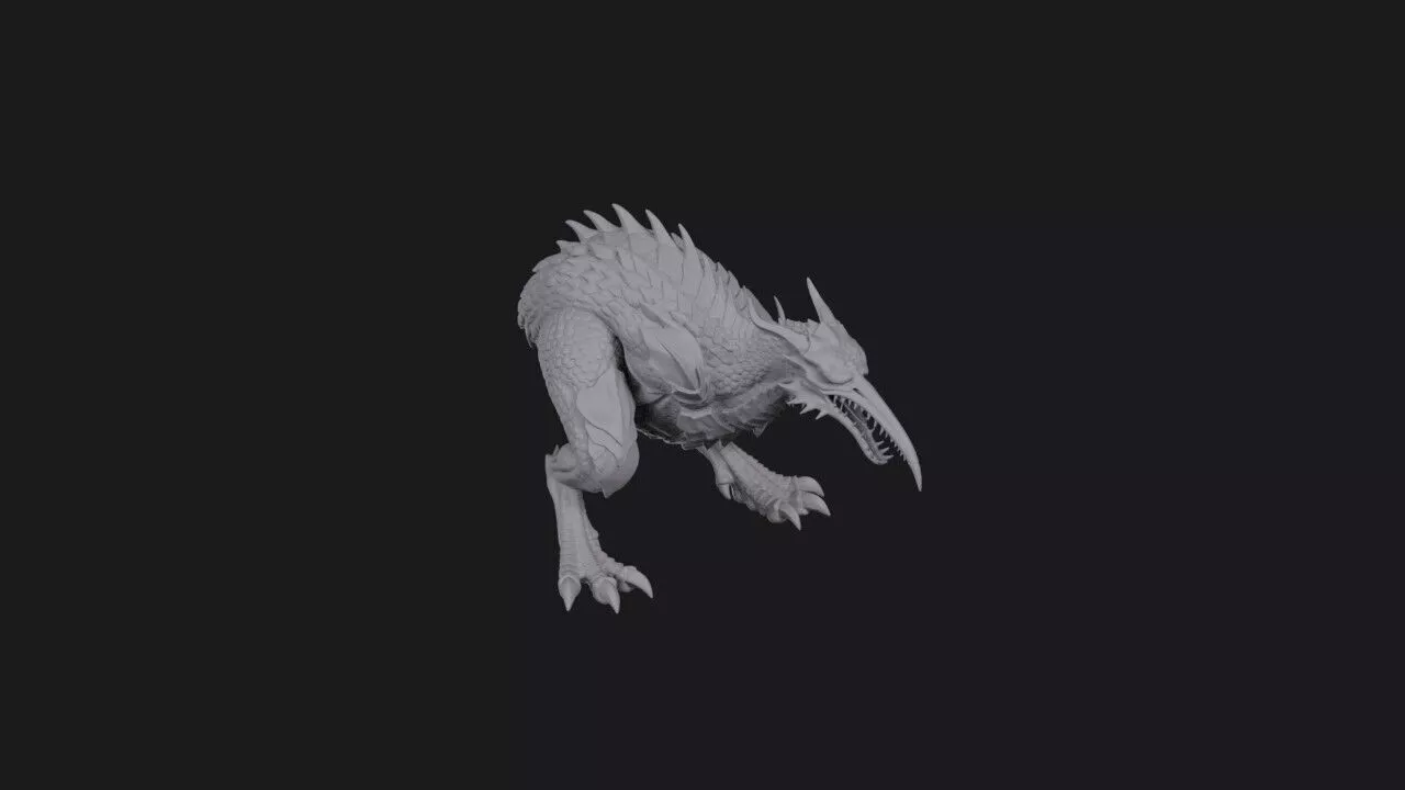 Gloombeak Kiwi 3D print model