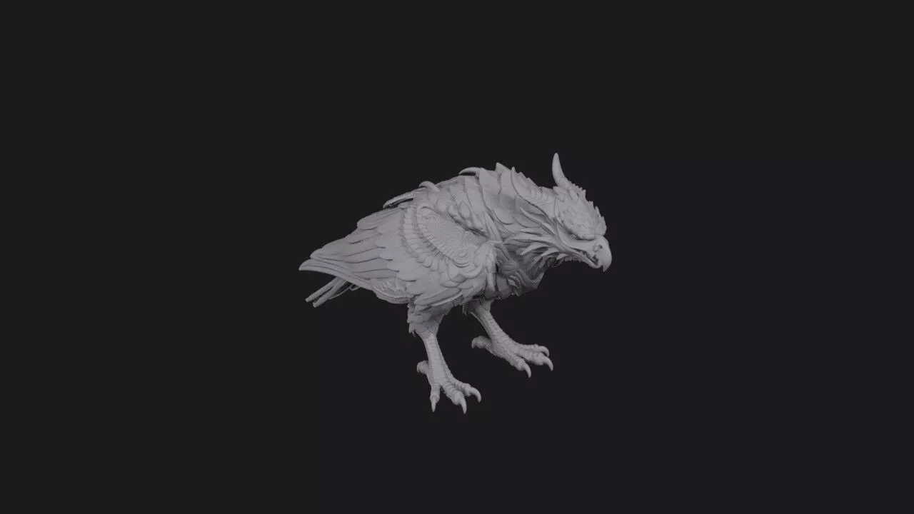 Razortalon Hawk 3D print model