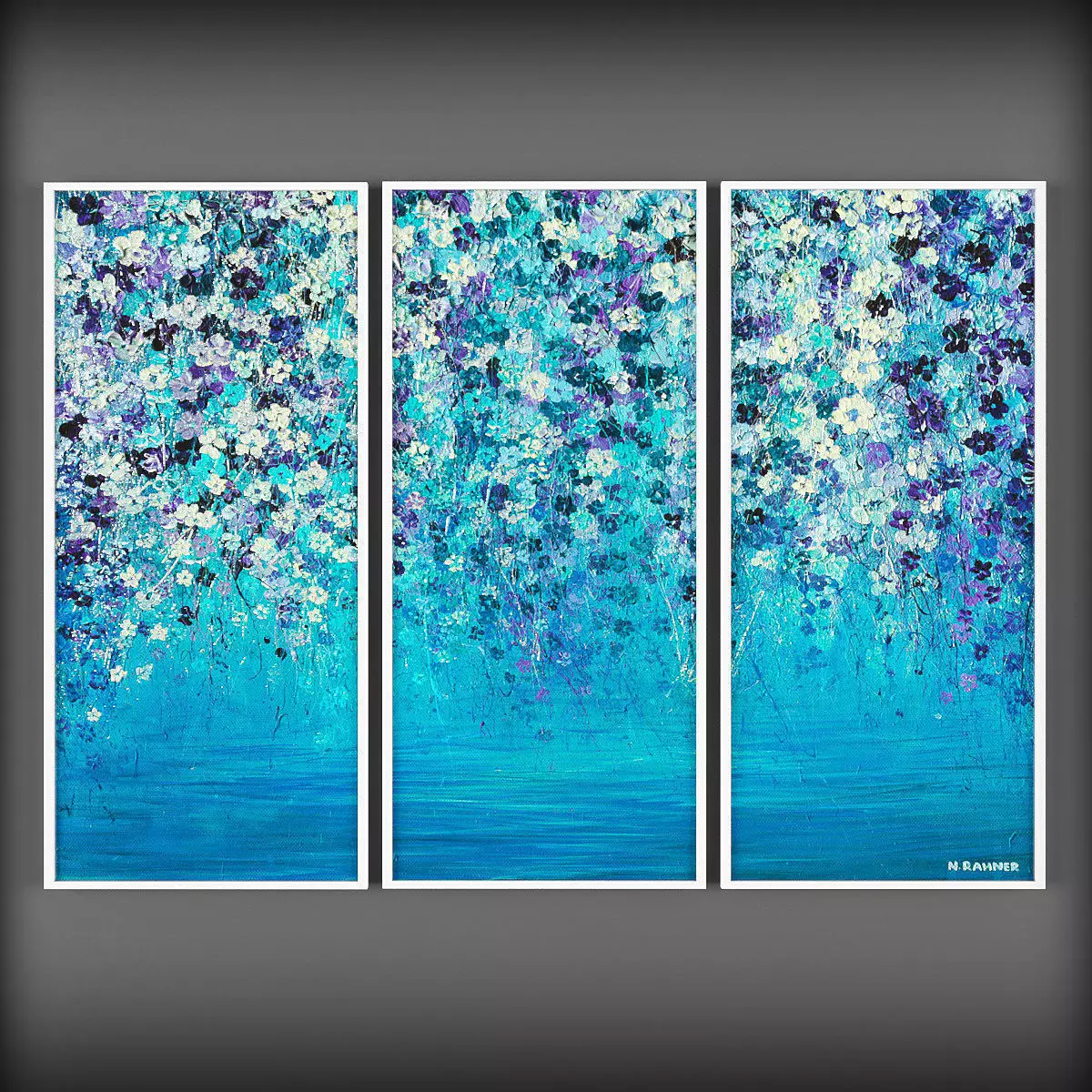 Picture Frames Low-poly 3D model_0