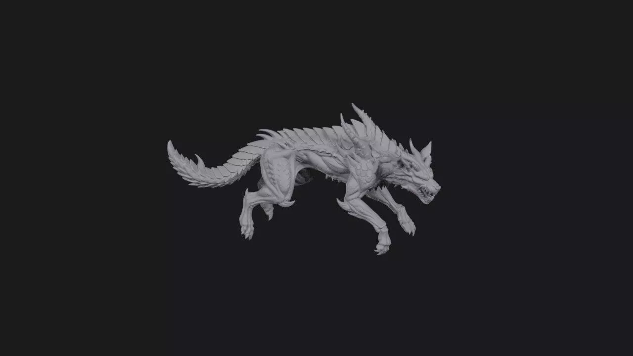 Wildfang Dingo 3D print model