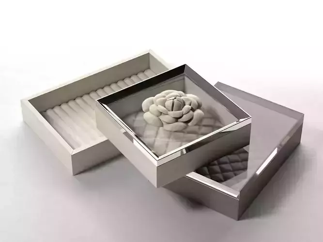 Leather Tray and Box