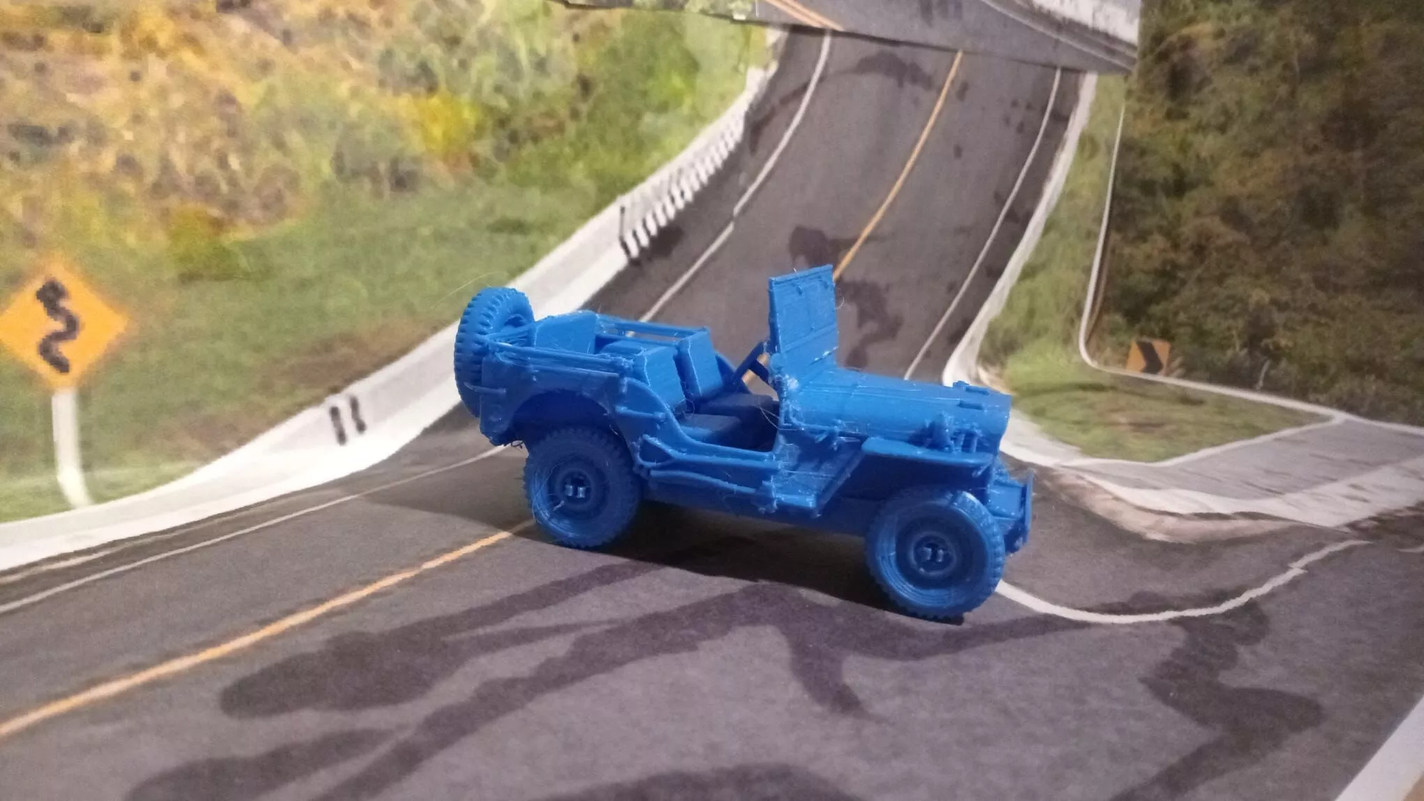 Jeep ww2 3D print model