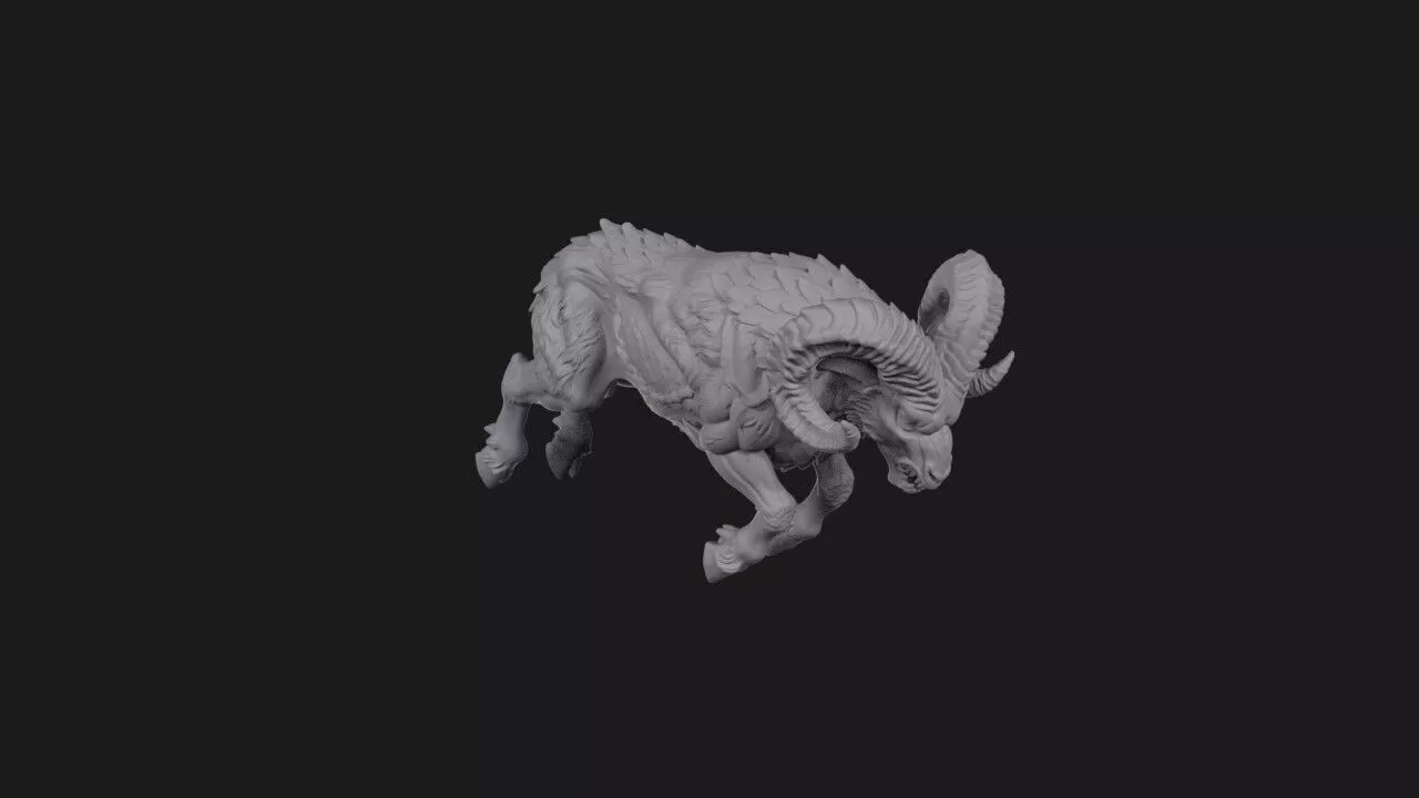 Ramhorn Devastator 3D print model
