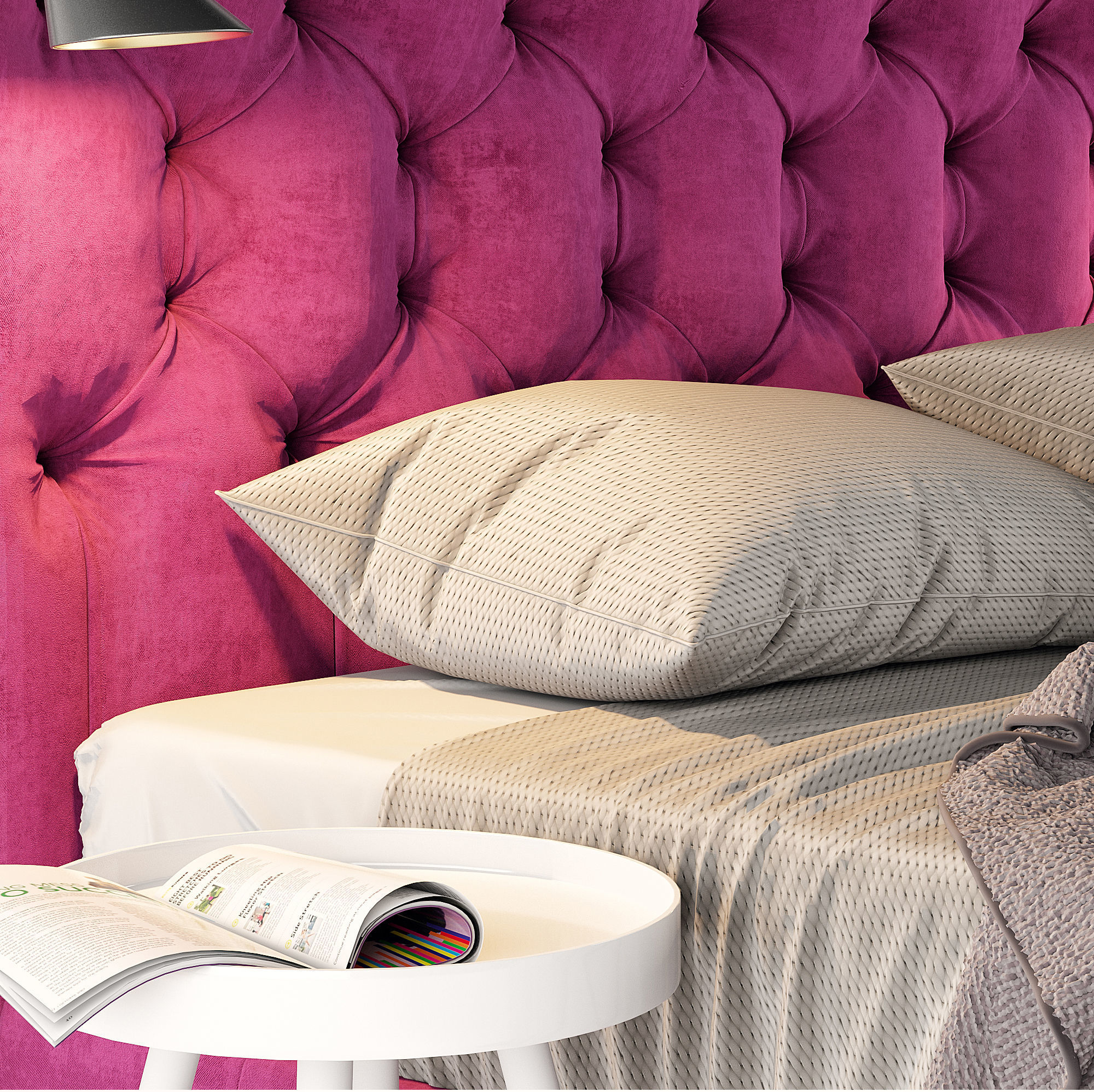 Bed Felis Hamilton 3D model_3