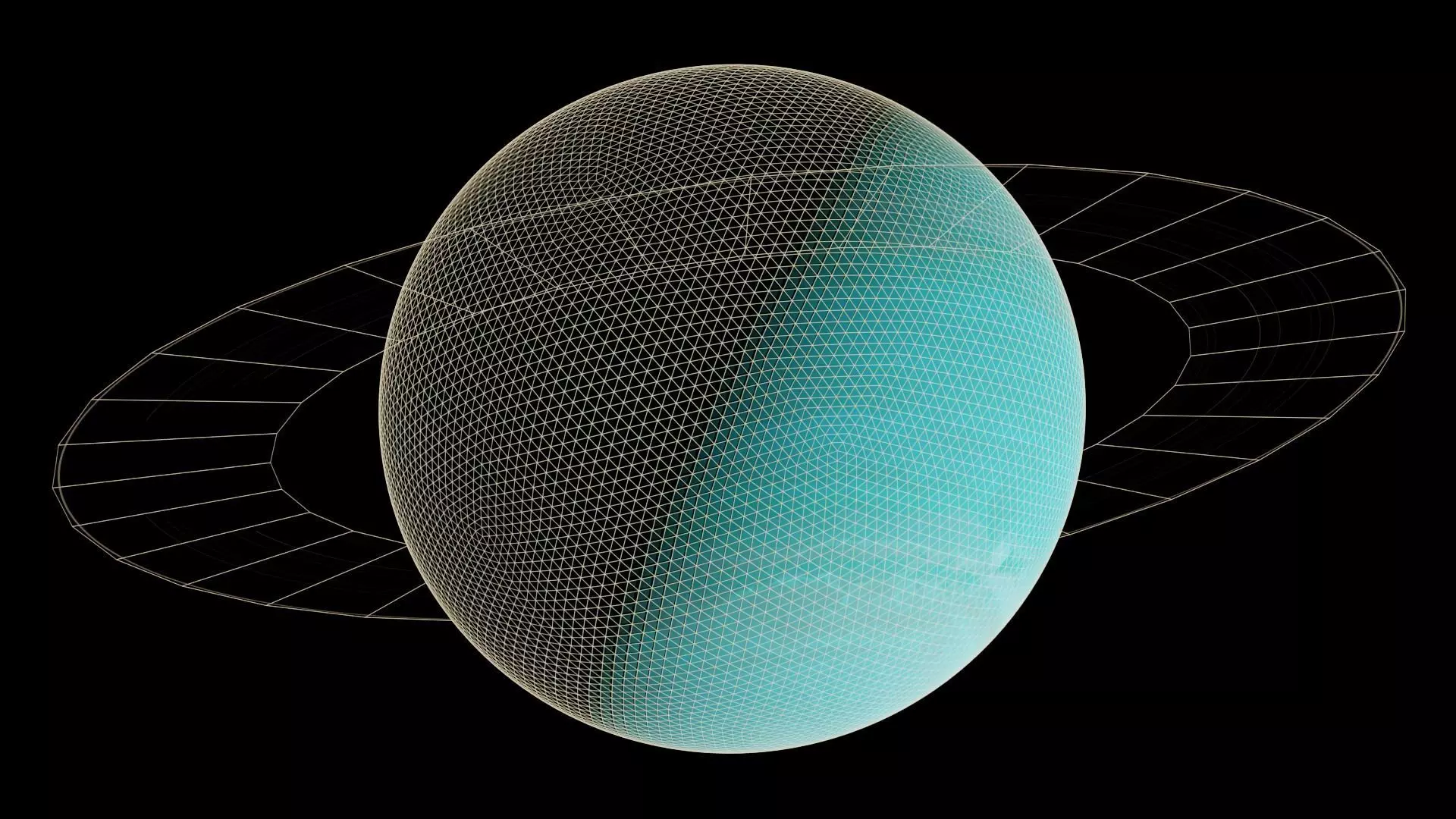 Uranus 16K Photorealistic  Low-poly 3D model_36