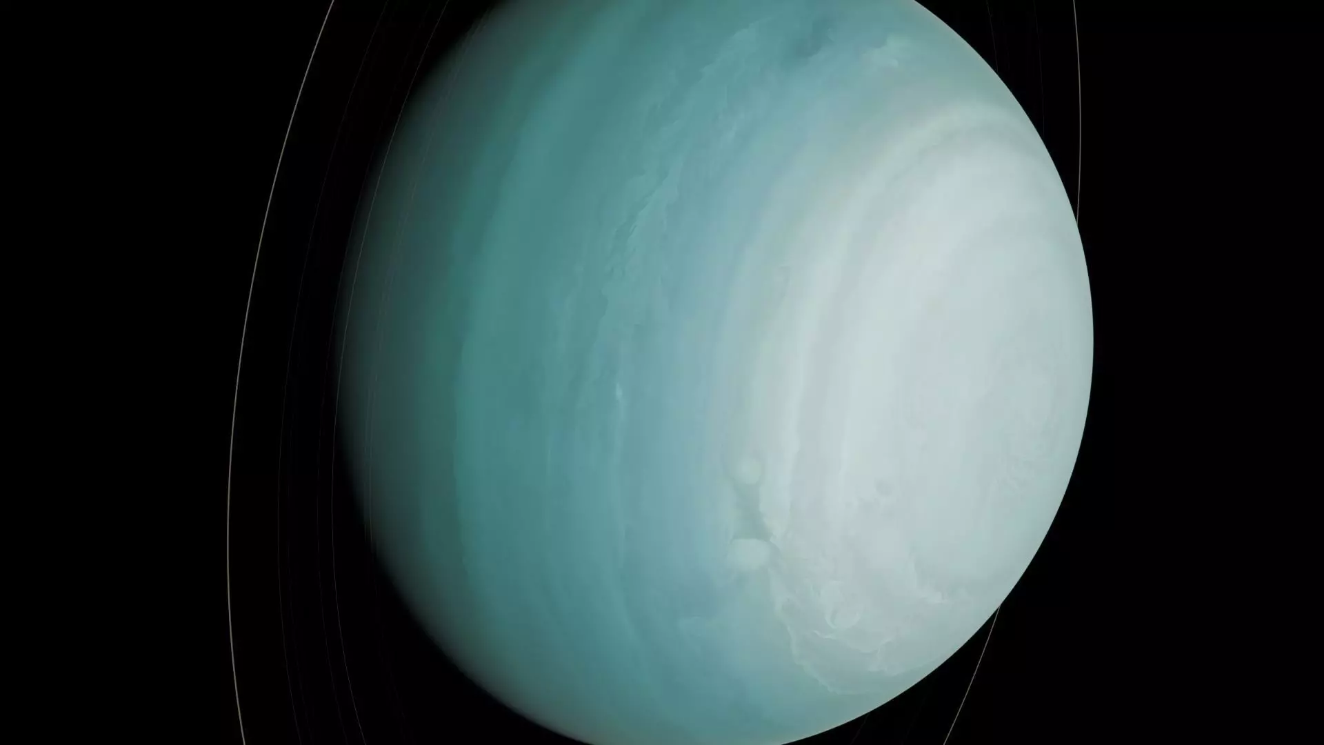 Uranus 16K Photorealistic  Low-poly 3D model_6