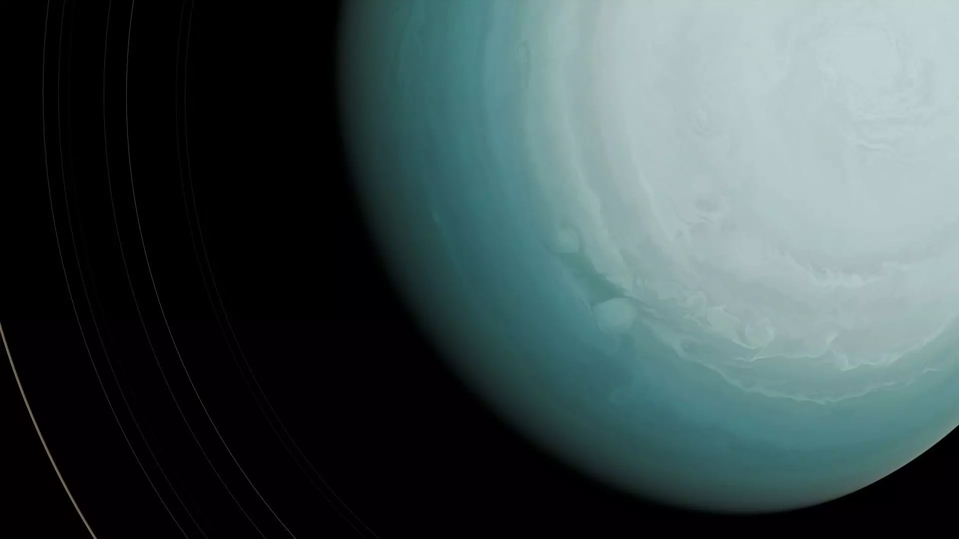 Uranus 16K Photorealistic  Low-poly 3D model_13