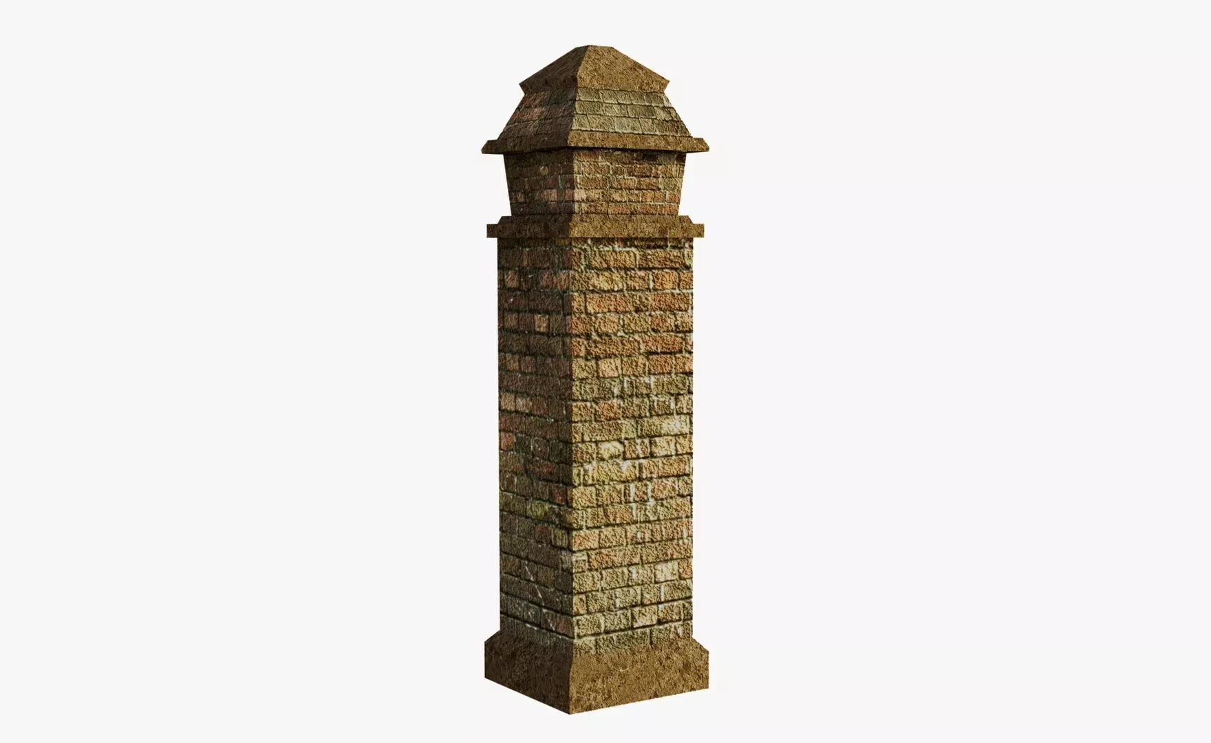 Free Old Column Pillar Free 3D model
