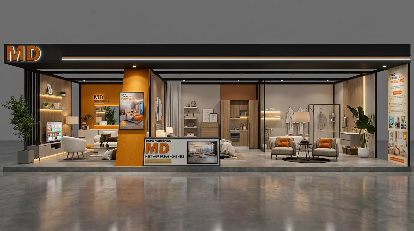 3D Furniture Showroom 3D print model