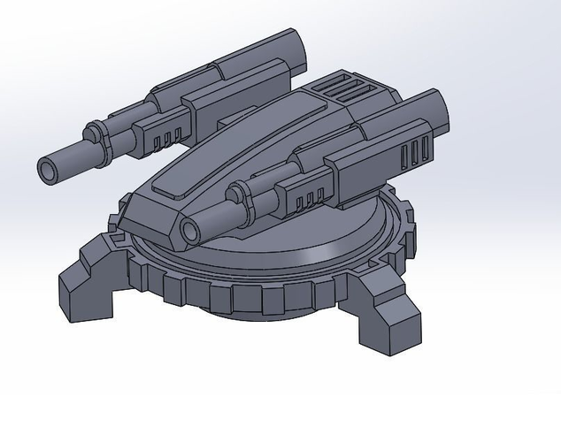 LASER DEFENSE AUTOSYSTEM 3D print model