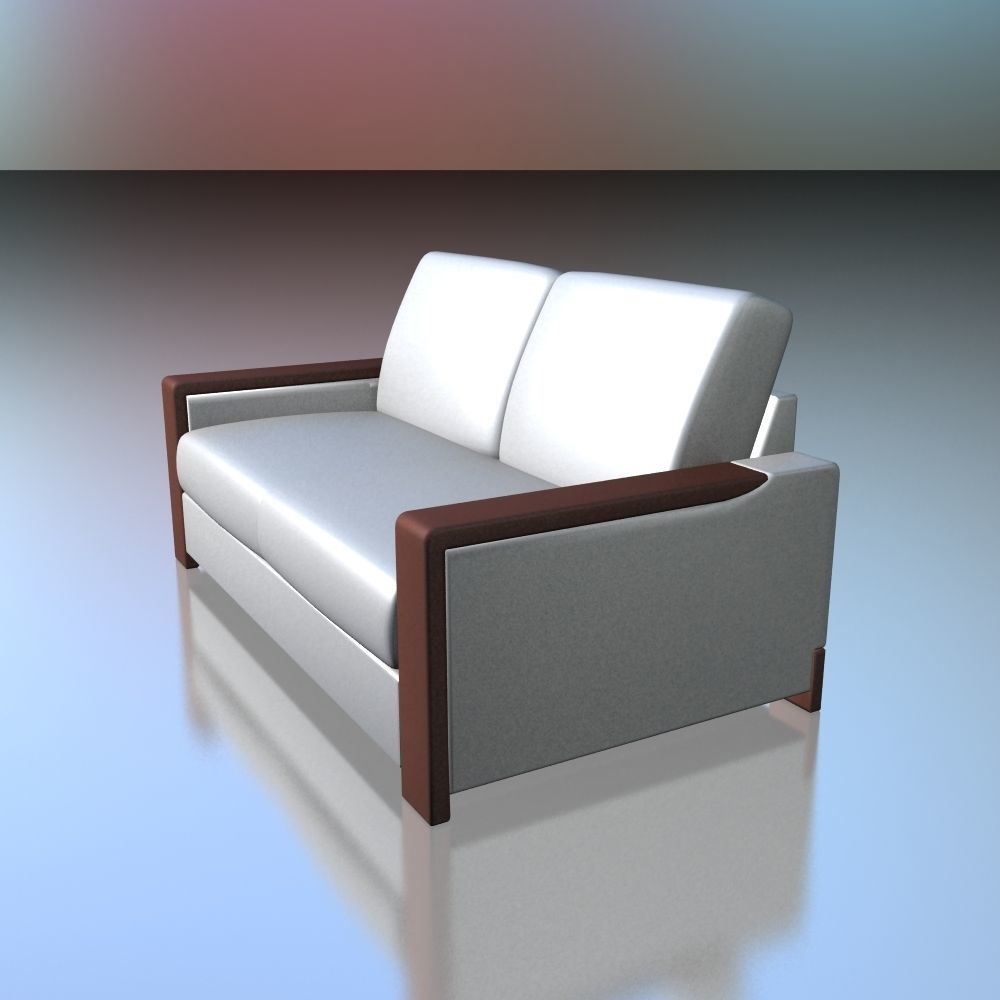 Sofa 3D model_3