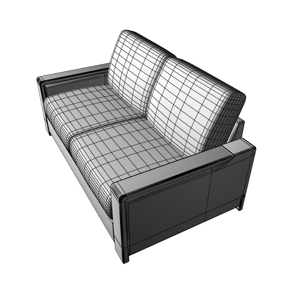 Sofa 3D model_11