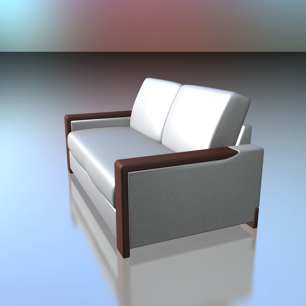 Sofa 3D model_2