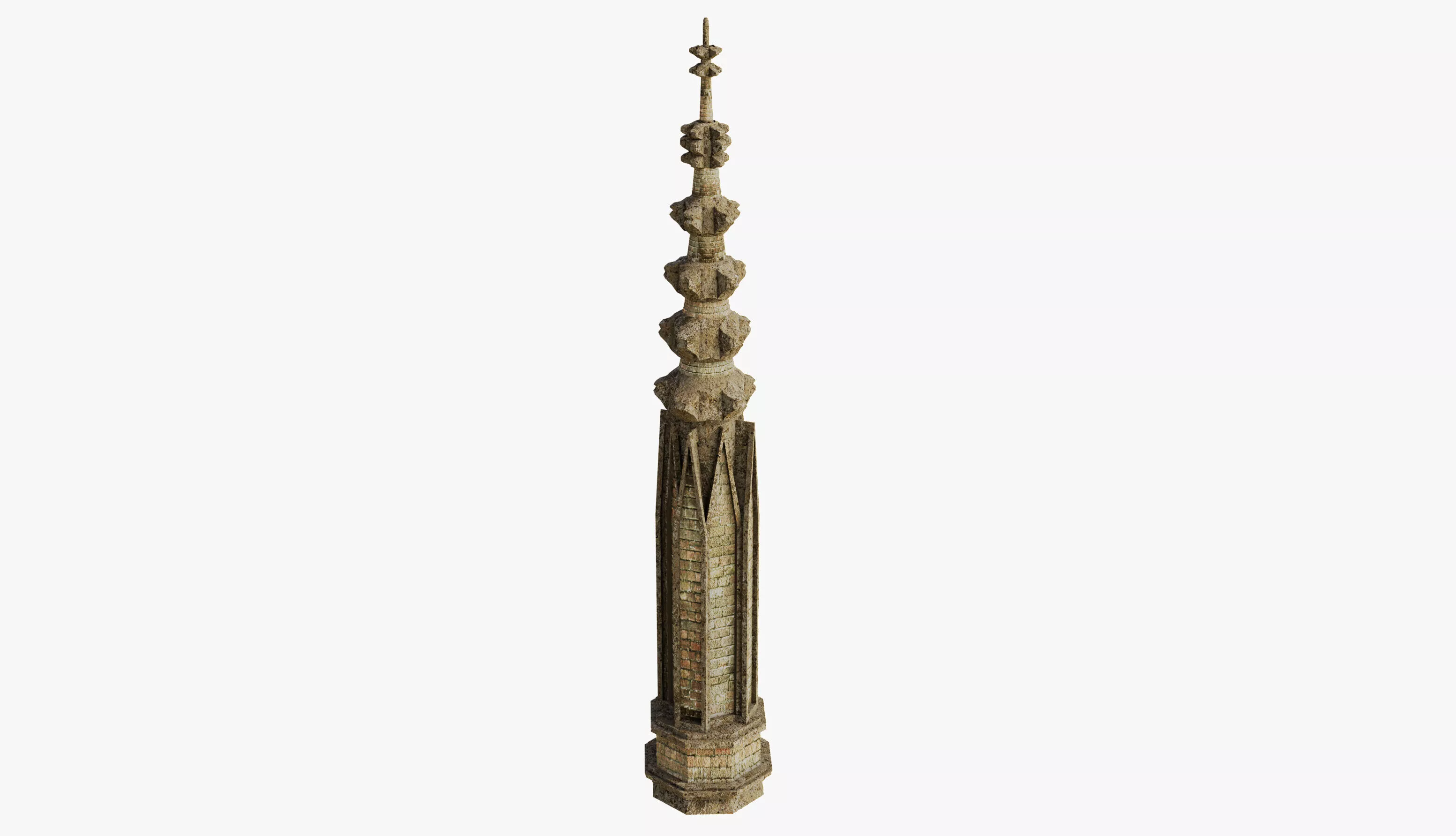 Ancient Pillar Free 3D model