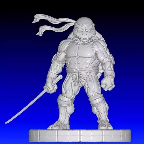 Leonardo Ninja Turtle - Stylized Fan Art