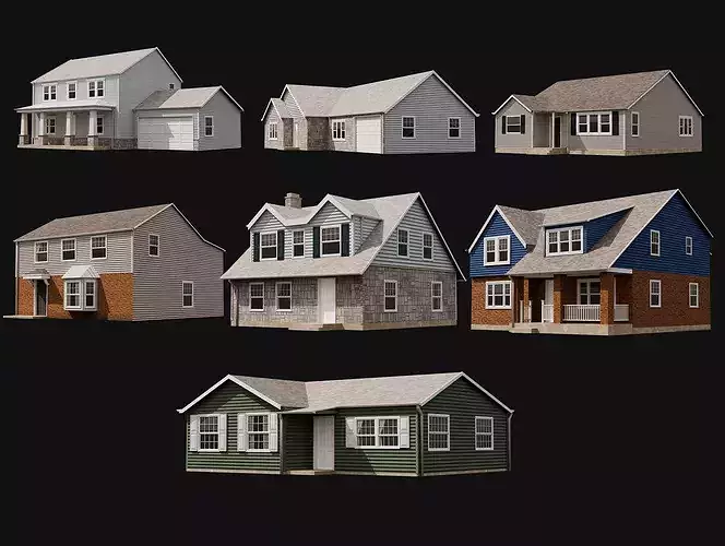 Suburban House Collection 2