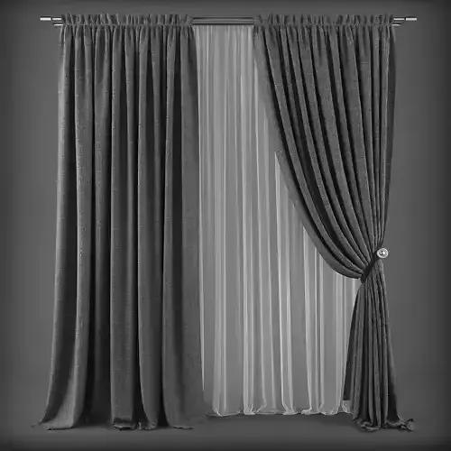 Curtain 3D model 279