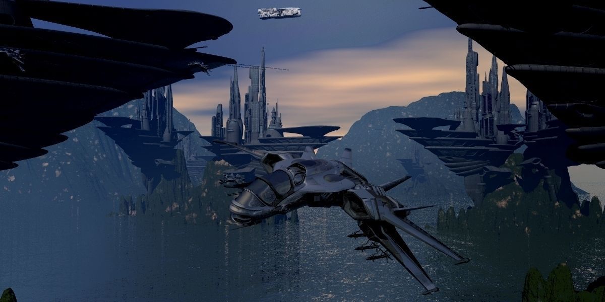 Opal City 3D model_2