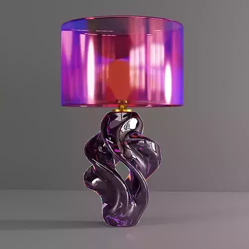 Modern Minimalist Table Lamp 3D Model Low-poly 3D model