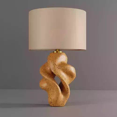 Modern Minimalist Table Lamp 3D Model Low-poly 3D model 4
