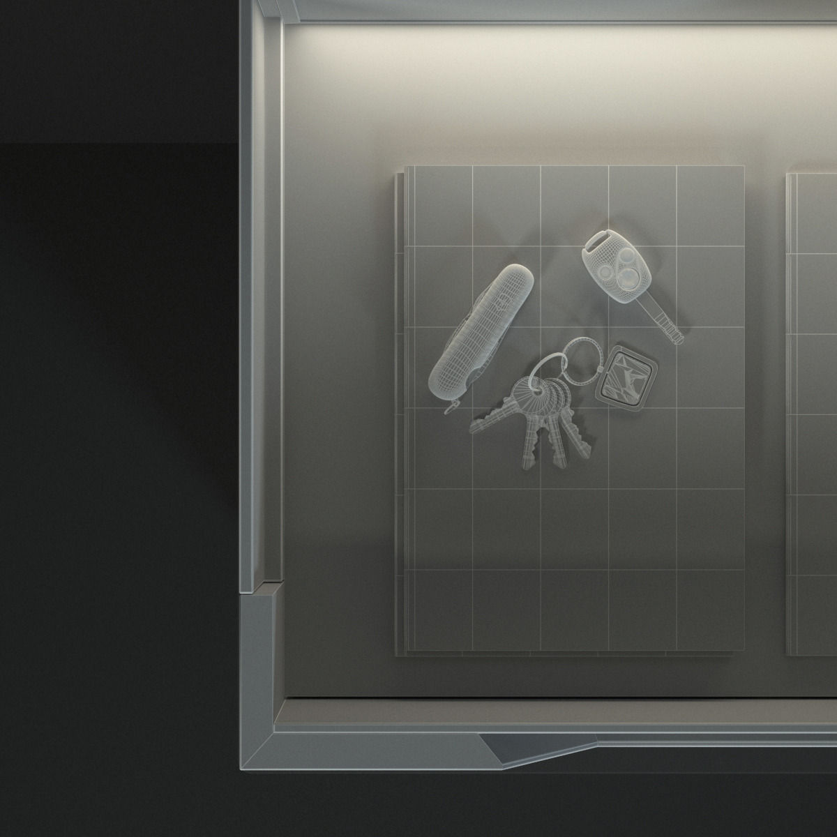 HULSTA Carva Hallway 3D model_11