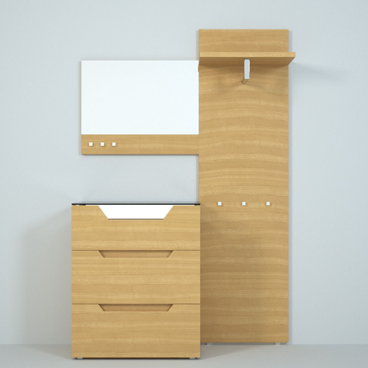 HULSTA Carva Hallway 3D model_15