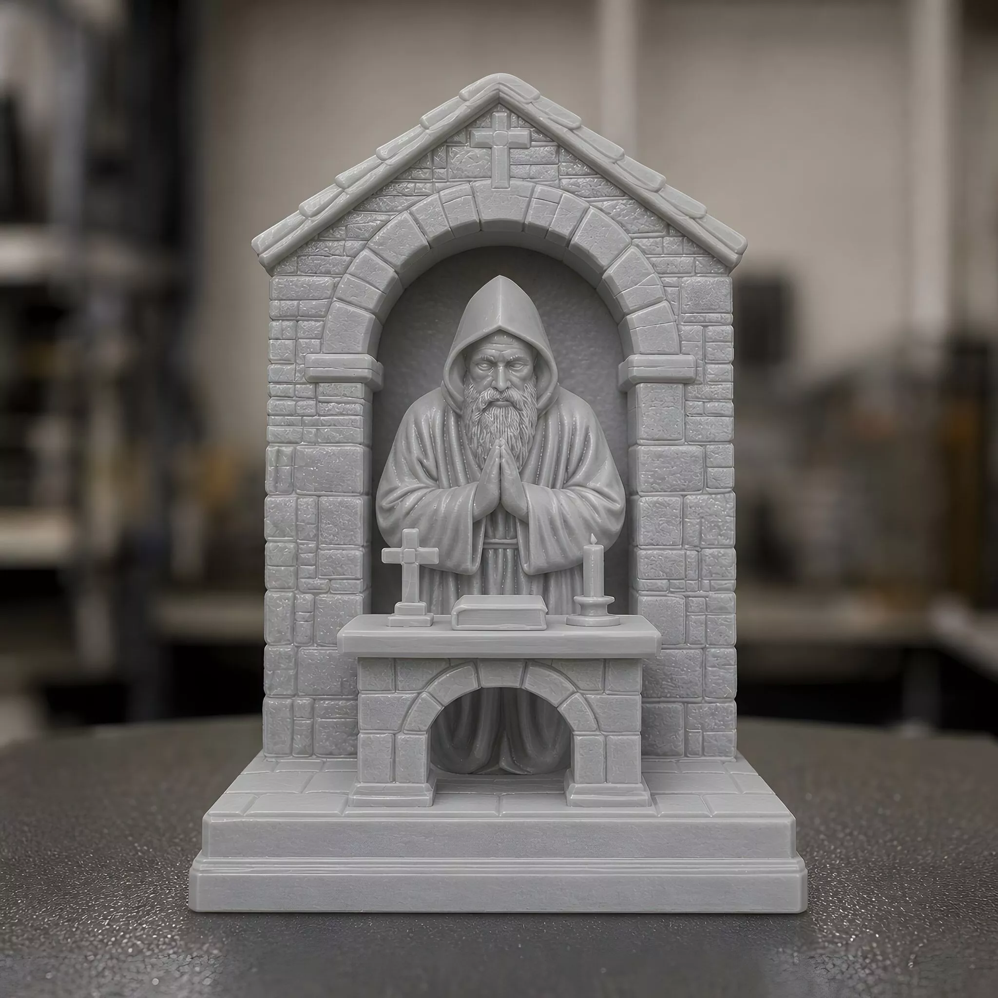 Saint Charbel Makhlouf Hermitage Shrine 3D Print Model 3D print model