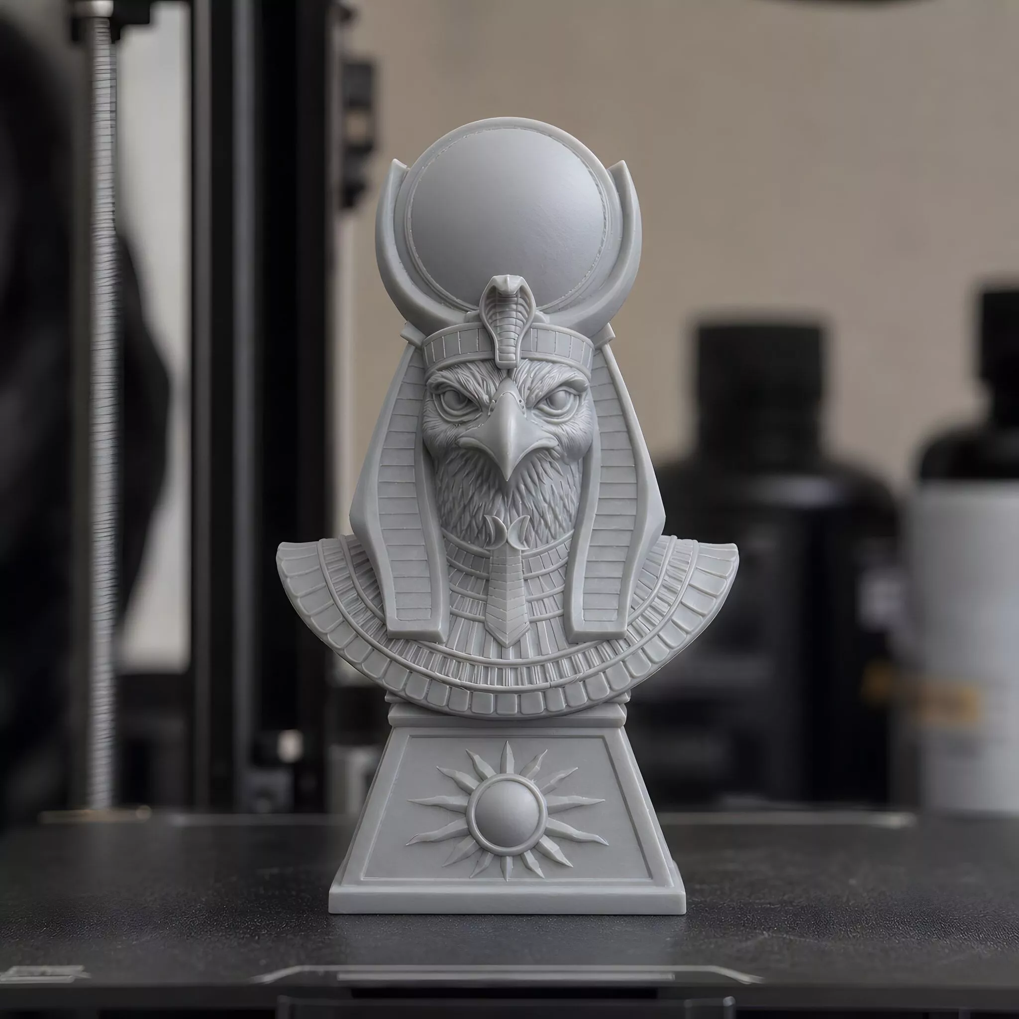 Sacred Bust of Ra 3D Print Model 3D print model