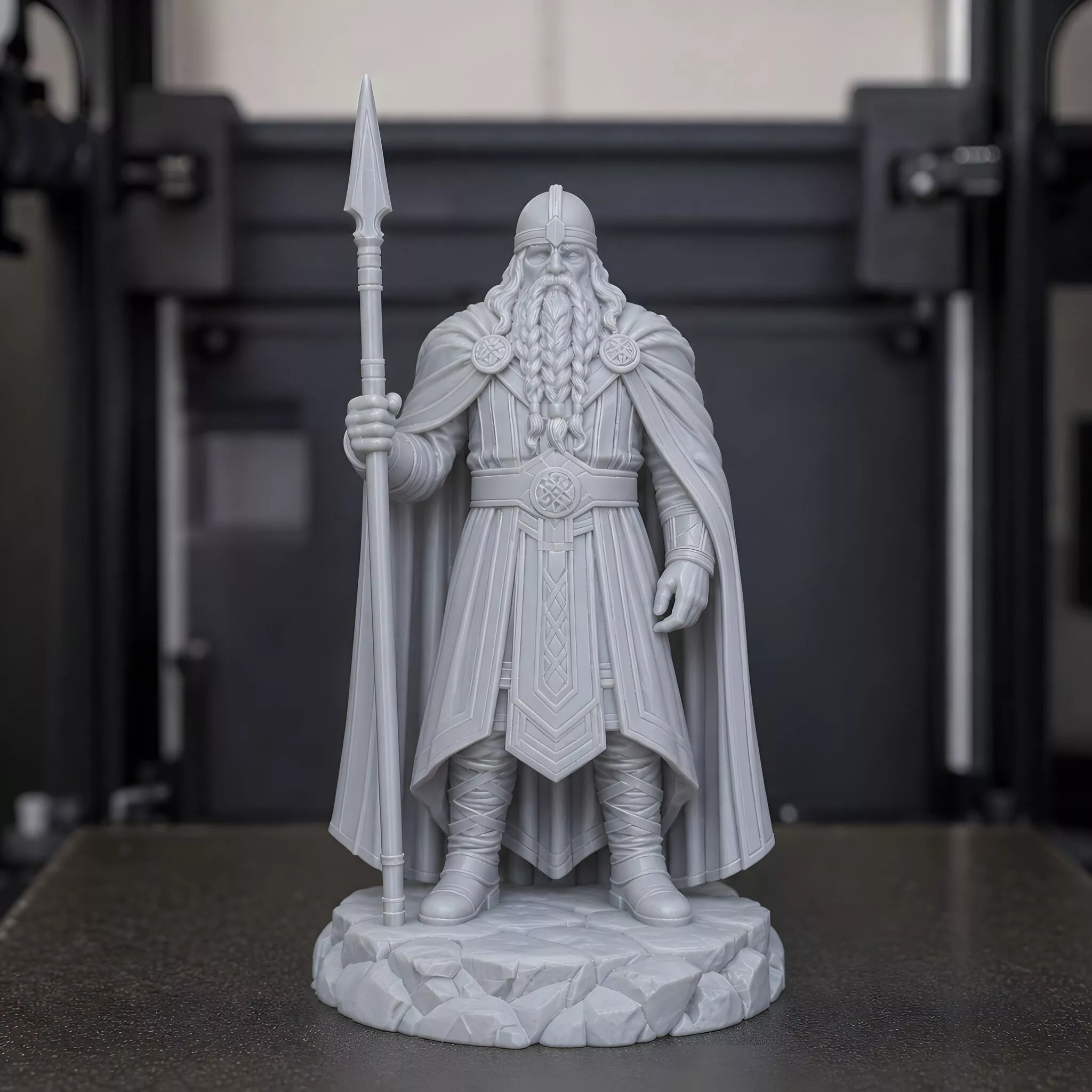 Odin Allfather 3D Print Model 3D print model