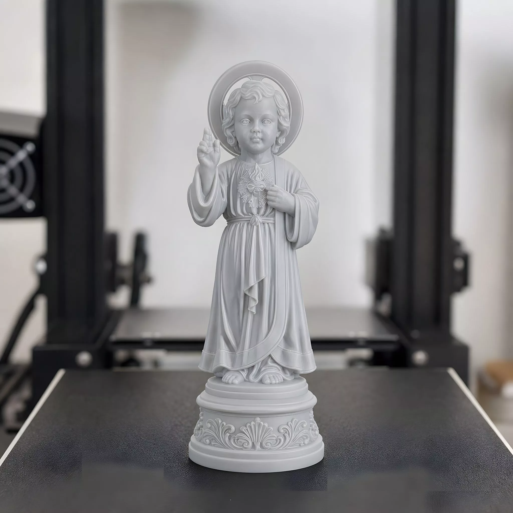 Infant Jesus Sacred Heart 3D Print Model 3D print model