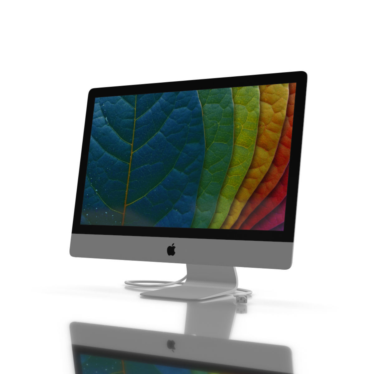 Apple iMac 27 Inch 5K for Element 3D 3D model_1