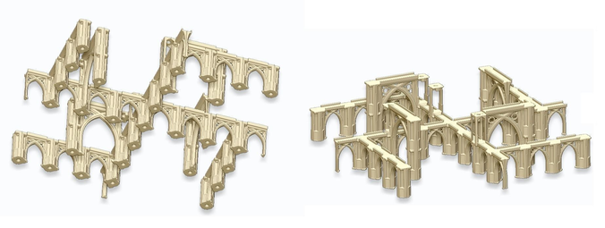 GOTHIC ELEMENTS 1 3D print model
