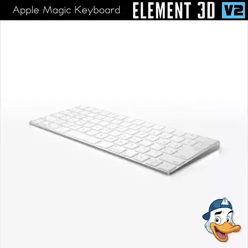Apple Magic Keyboard for Element 3D 