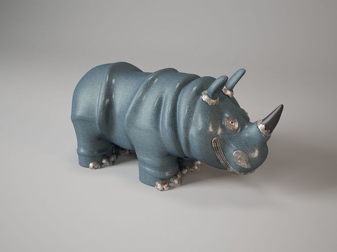 rhinoceros accessories MiniMe 3D model