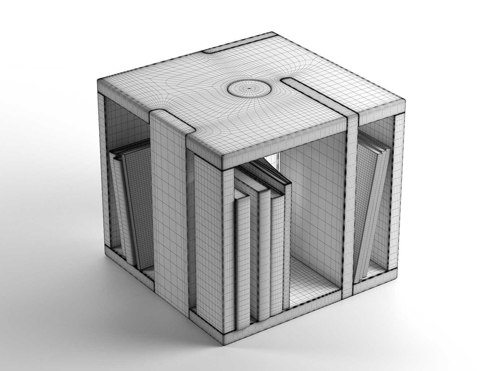 Cameleon 360 Bookcase 3D model_1