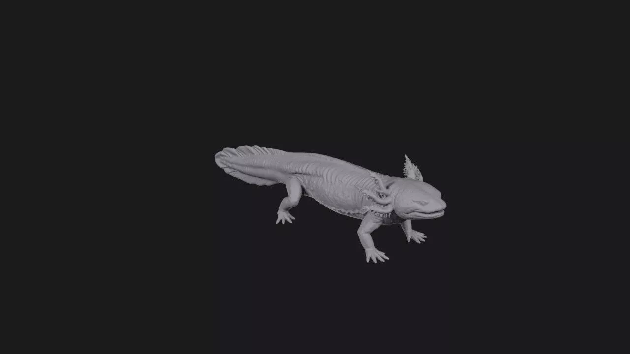 Mudpuppax the Bogling 3D print model