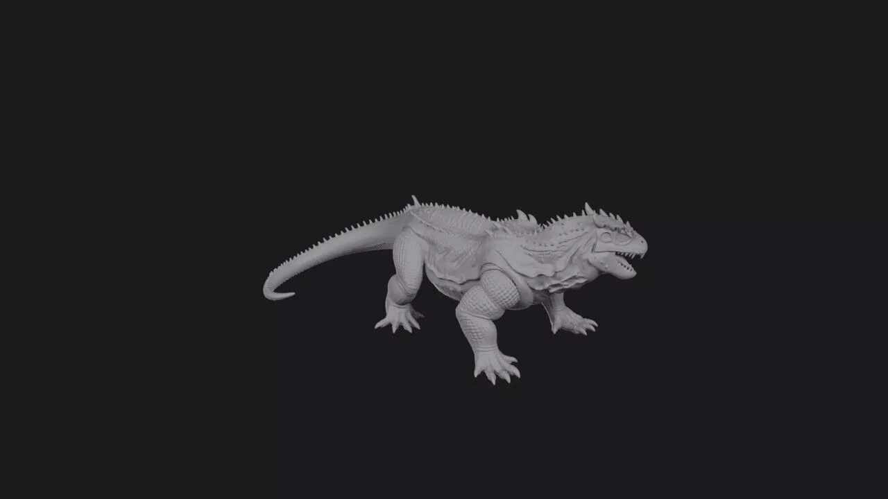 Monivaroth the Scaled Reaver 3D print model