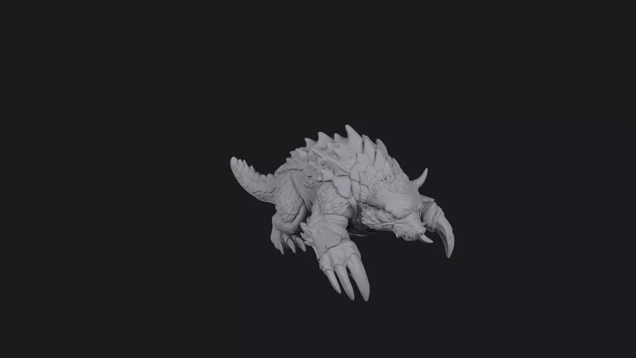 Molgrath the Underdark Digger 3D print model