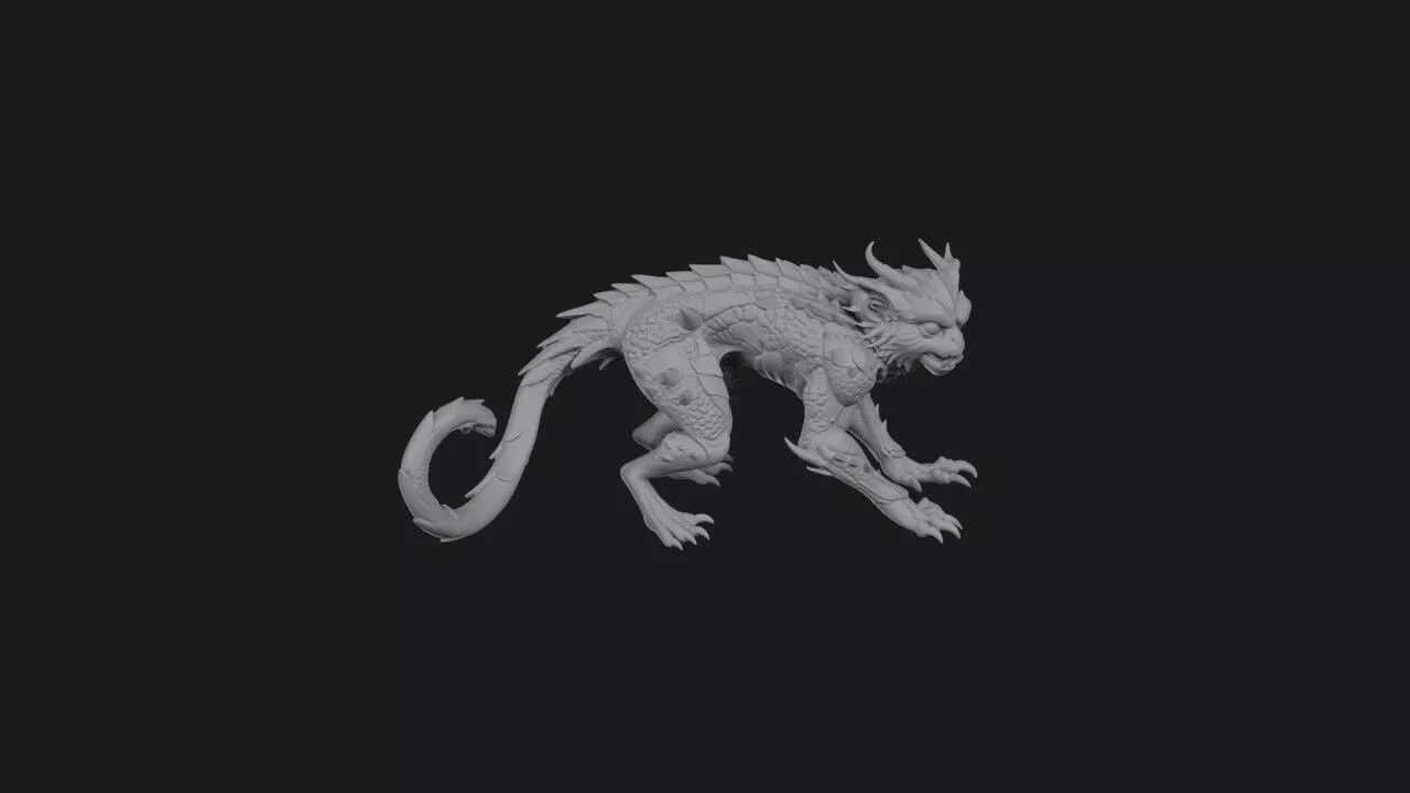 Marmaxis the Tiny Chitterclaw 3D print model