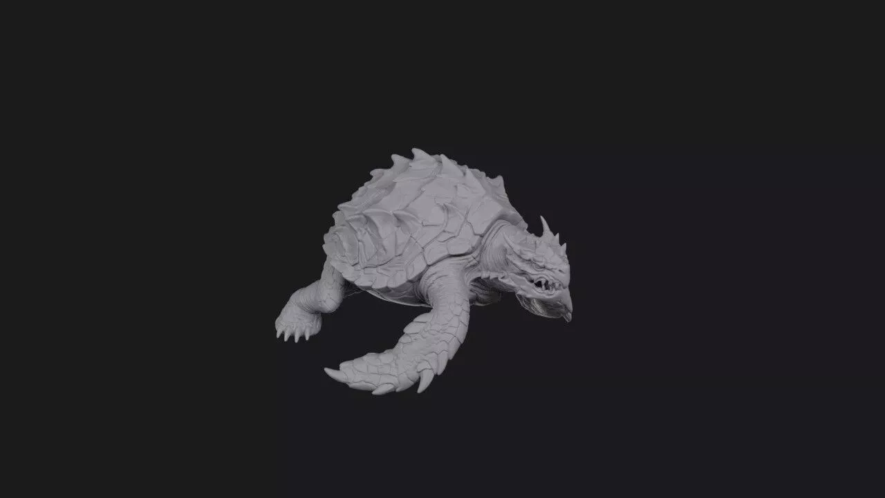 Leathvaroth the Tidal Ancient 3D print model
