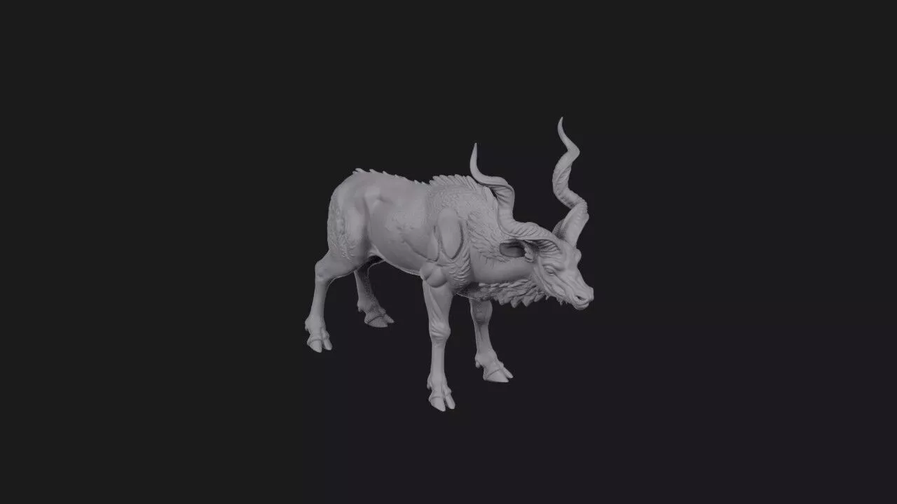 Kudvaroth the Spiral Warden 3D print model