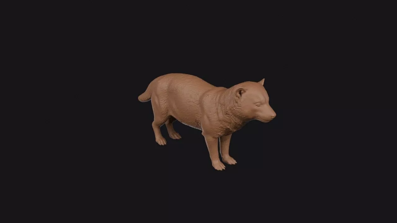 Vinegar dog 3D print model