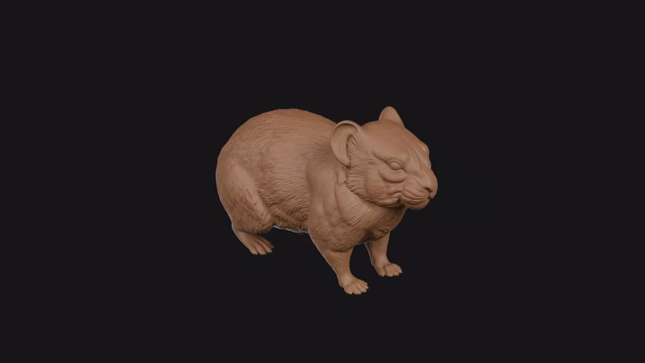 Pika 3D Model 3D print model