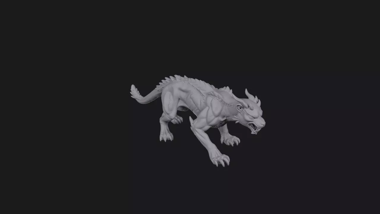 Fossaroth the Jungle Reaver 3D print model