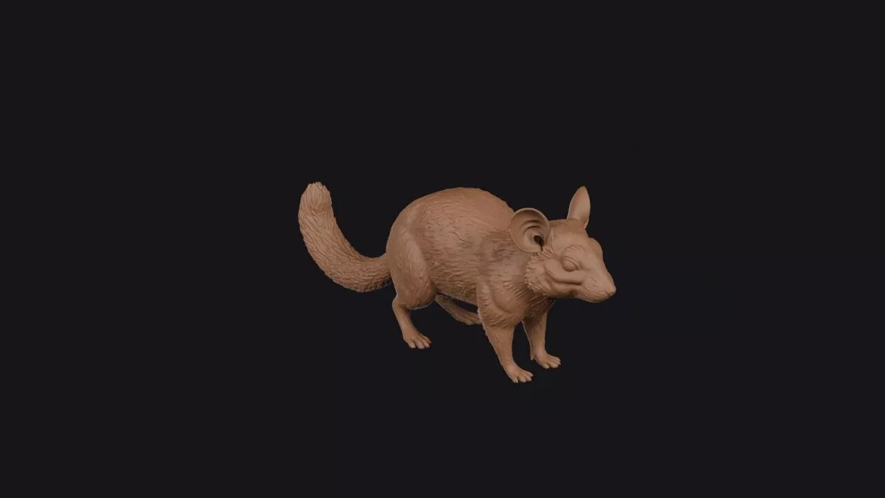 packrat 3D print model