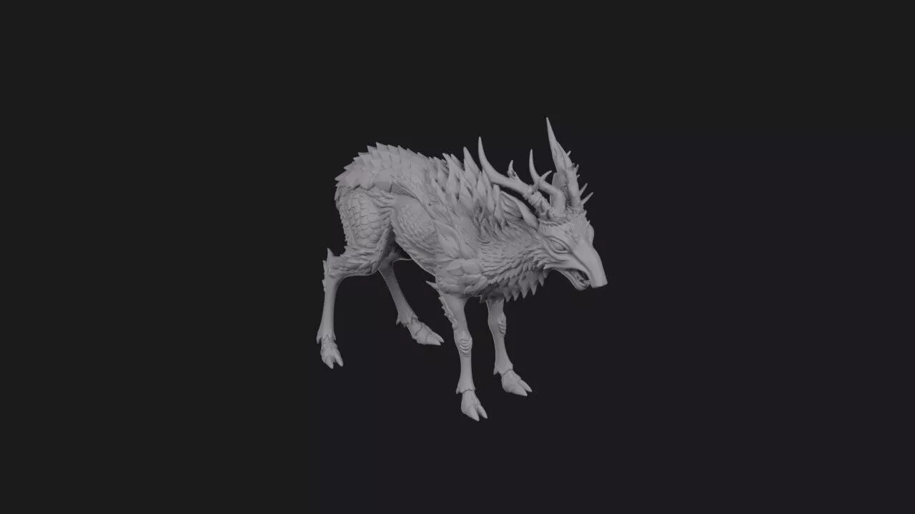 Dikoth the Tiny Skirmisher 3D print model