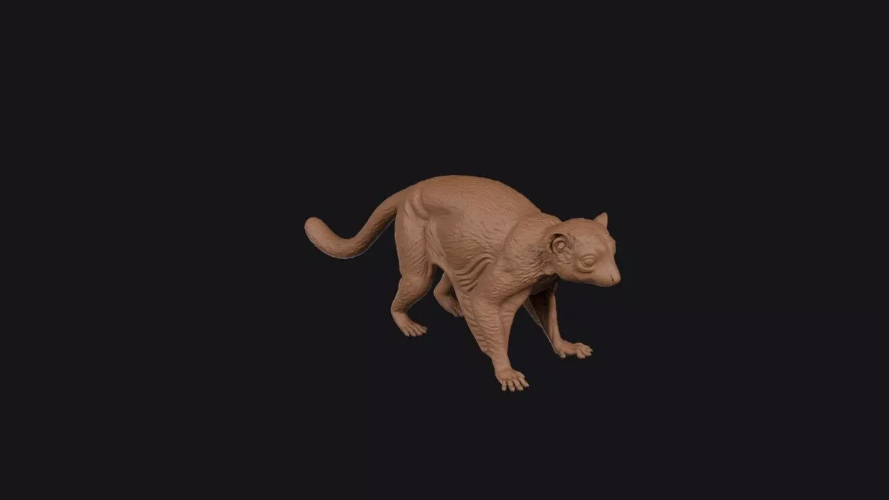 flying lemur 3D print model